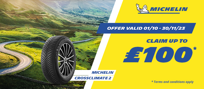 Buy Michelin tyres to get Cashback